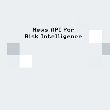 News API for Risk Intelligence